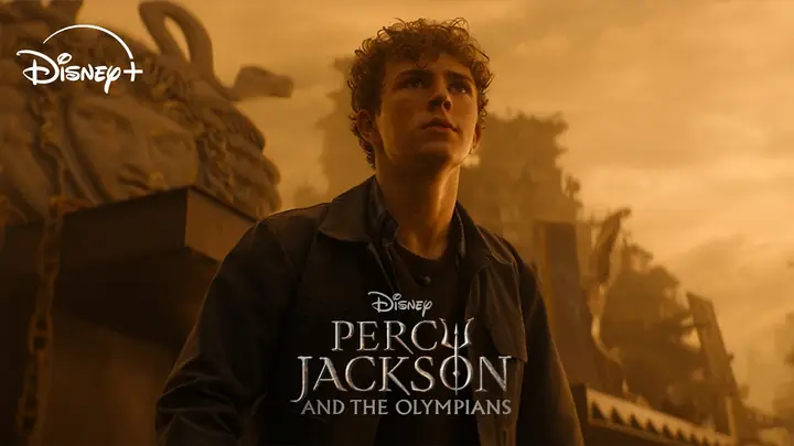 A still from the season 3 teaser for Percy Jackson and the Olympians